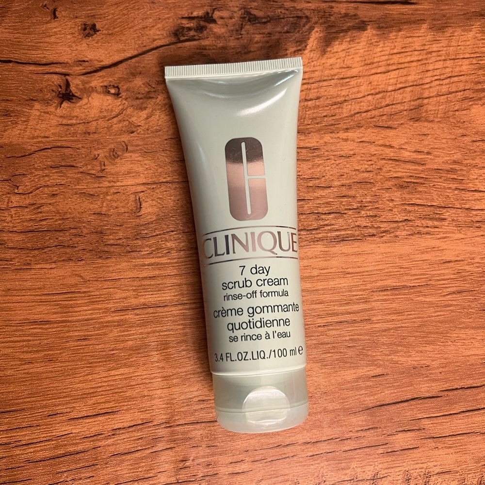 Clinique 7 Day Scrub Cream Rinse-Off Formula 3.4 oz NEW